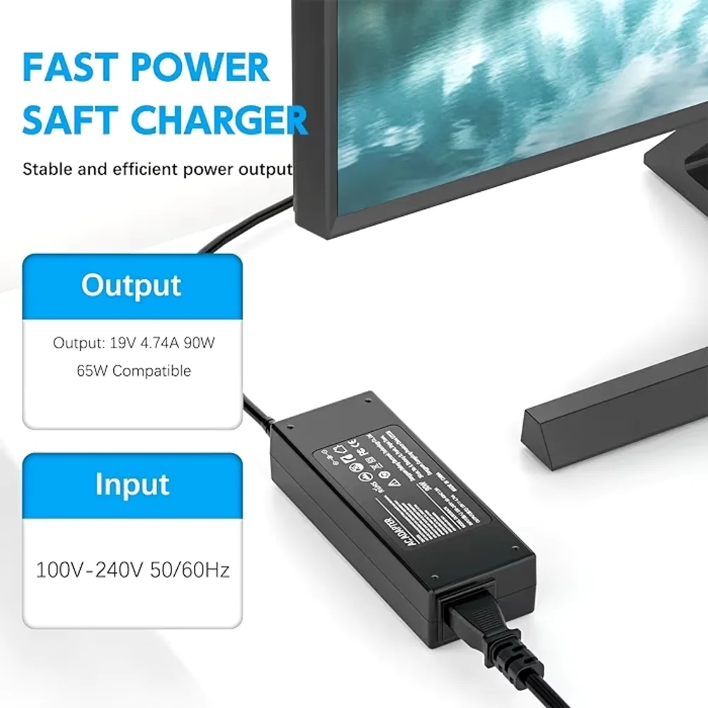 90W Power Cord With Cables